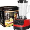 Professional Blender, Smoothie Blender, Fruit Juicer, 1500W High Power Home and Commercial Blender, Blender for kitchen 2500ml for Crushing Ice, Frozen Dessert, Fruit